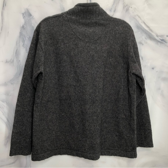Woolrich gray wool blend pull on sweater - Picture 7 of 7